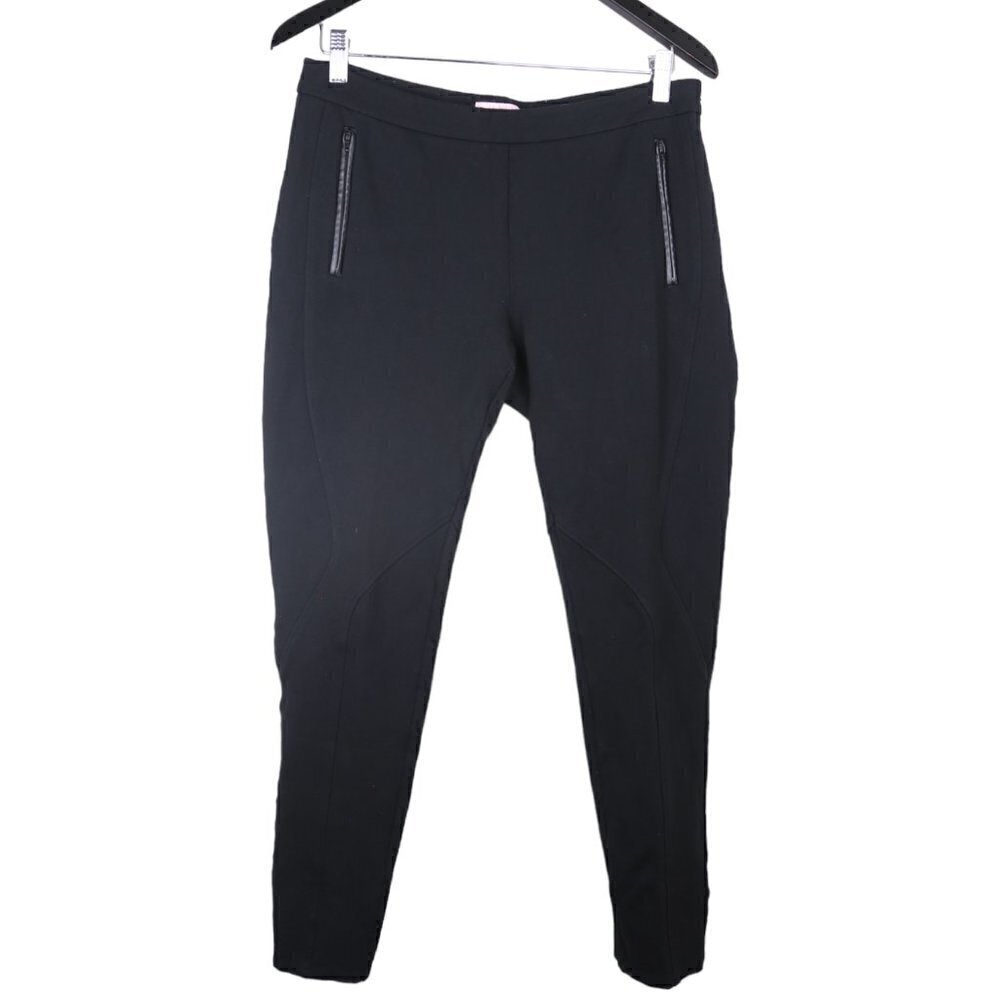 Ted Baker London Women's Ankle Zipper Business Casual Black Skinny Pants Size 3